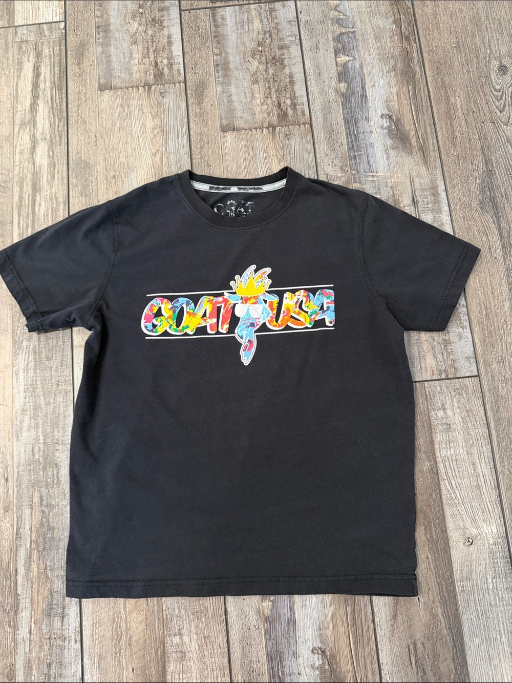 GOAT USA Youth OG Black Graphic Tee